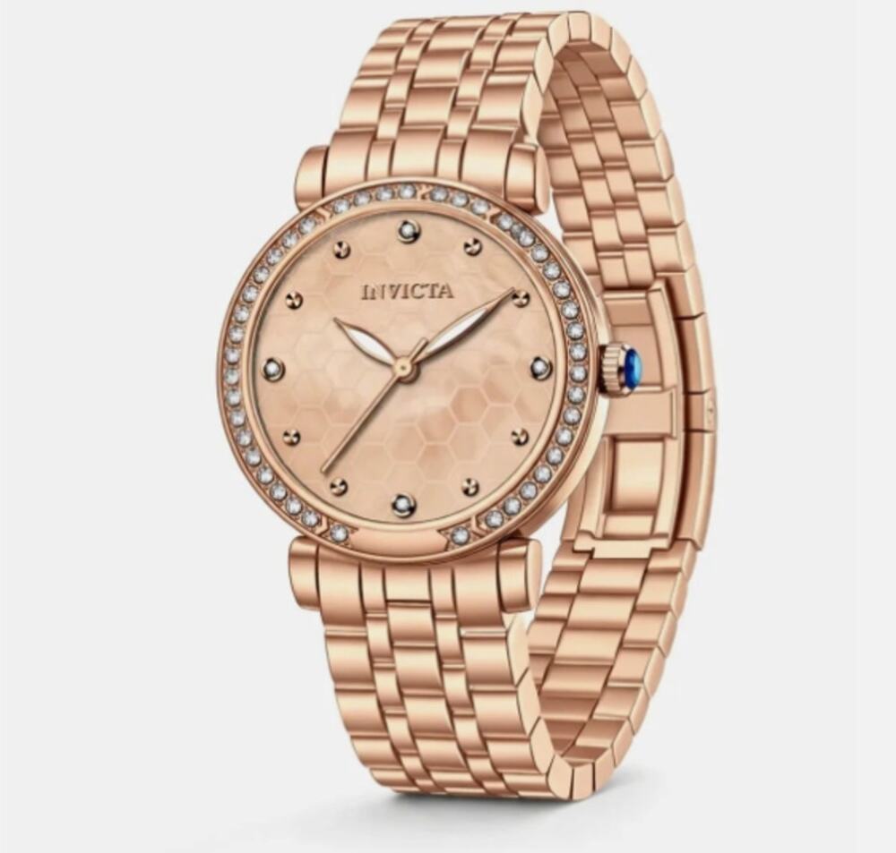 Invicta Wildflower Women's Watch - 32mm, Rose Gold (69289)